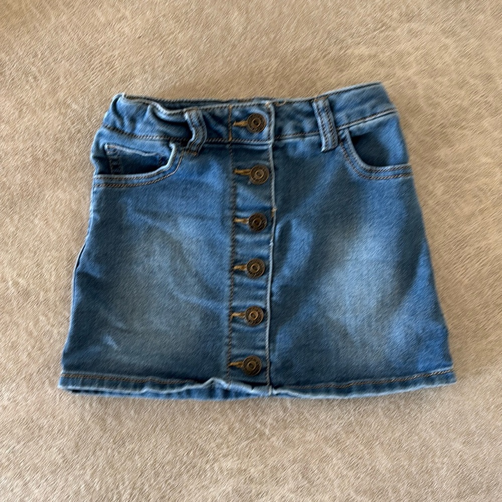Girls Jean Skirt